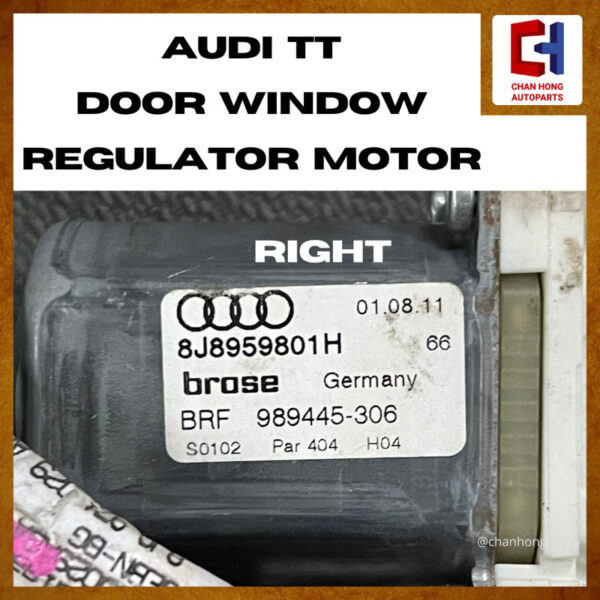 Audi TT Door Window Regulator Motor [Made in Germany][Used] - Image 6