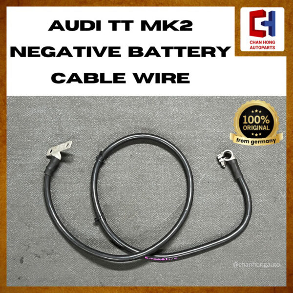 Audi TT MK2 Negative Battery Cable Wire [8J0971226][Original from Germany][Used]