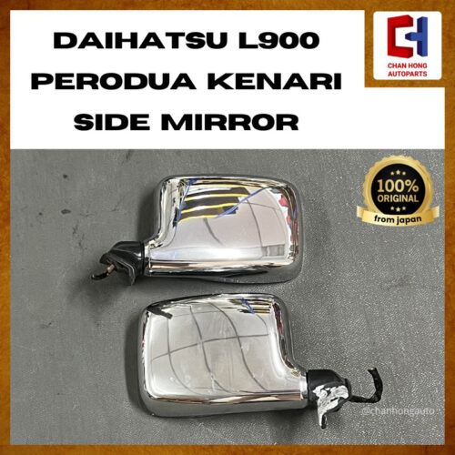 Daihatsu Move L900 / Perodua Kenari Chrome Side Mirror [5 Pins][Original from Japan][Used]