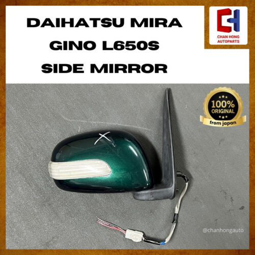 Daihatsu Mira Gino L650S Side Mirror [7 Pins][Auto Flip][Ichikoh 8302][Original from Japan][Used]