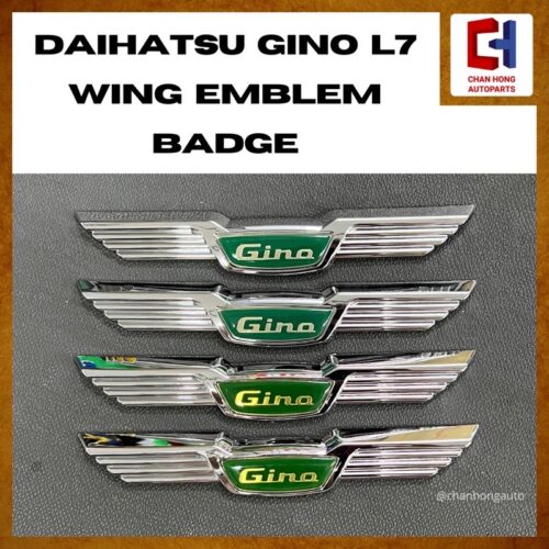 Daihatsu Gino L700 Wing Emblem Badge [Original from Japan][Brand New]