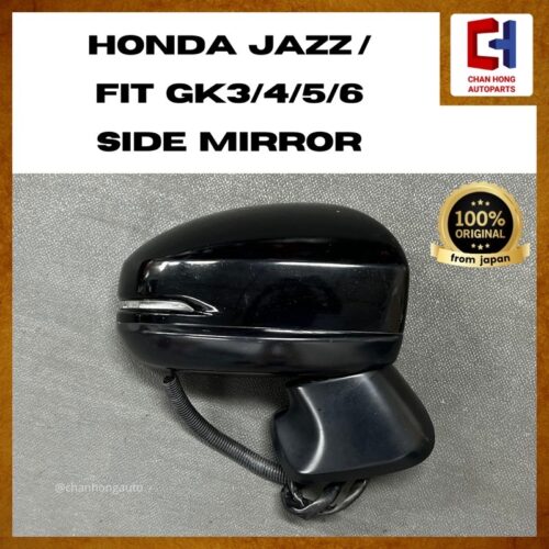 Honda Jazz / Fit GK3/4/5/6 Side Mirror [9 Pins][Auto Flip][Original from Japan][Used]