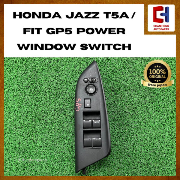 Honda Jazz T5A / Fit GP5 Power Window Switch [35750-T5A-J013][Original from Japan][Used]