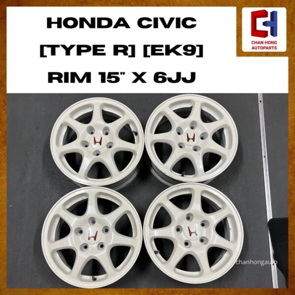 Honda Civic [Type R][EK9] Rim [15” x 6JJ][Original from Japan][Used]