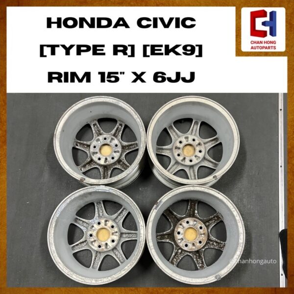 Honda Civic [Type R][EK9] Rim [15” x 6JJ][Original from Japan][Used] - Image 2