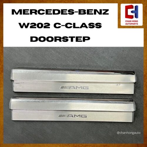 Mercedes-Benz W202 C-Class AMG Doorstep/Sill Scuff Plate [Original from Japan]Used]