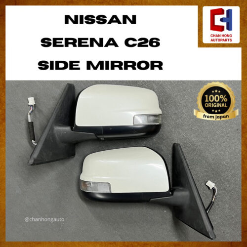 Nissan Serena C26 Side Mirror [9 Pins][Original from Japan][Used]