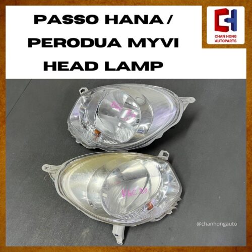 Passo Hana KGC30 / Perodua Myvi Head Lamp [KOITO 100-51005][Original from Japan][Used]