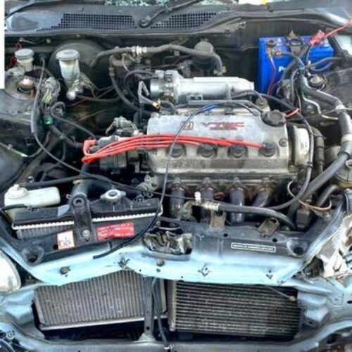 Honda EJ1 D16A M/T Engine Half Cut