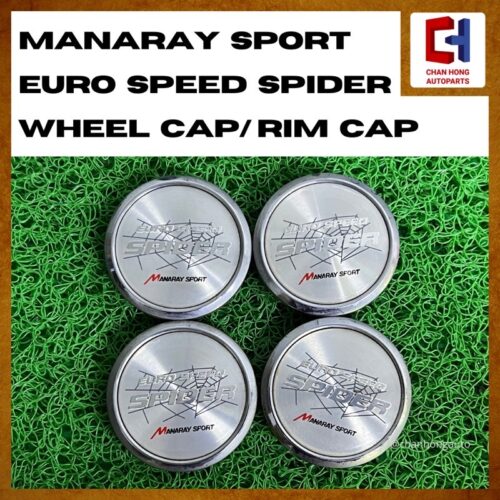 Manaray Sport Euro Speed Spider Wheel Cap/Rim Cap [Original from Japan][Used]