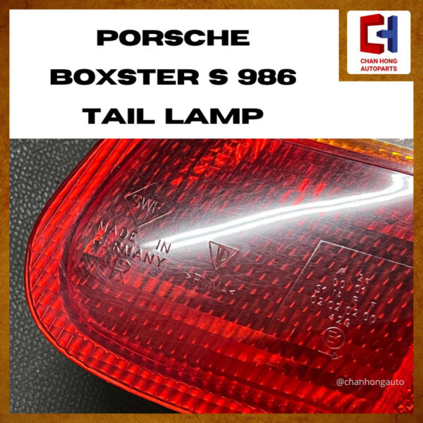 Porsche Boxster S 986 Tail Lamp 2002 [Original from Germany][Used] - Image 2