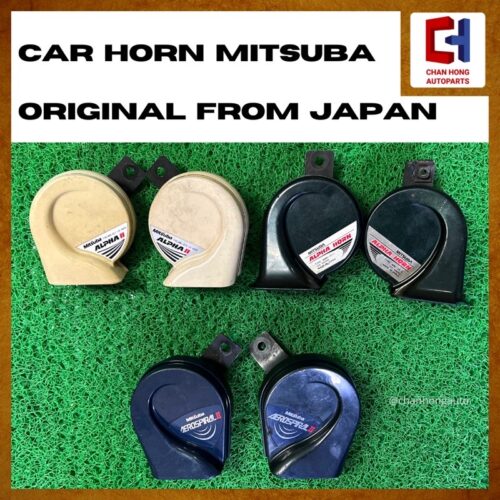 CAR HORN Mitsuba Alpha II / Alpha Horn / Aerospiral II [Original from Japan][USED]