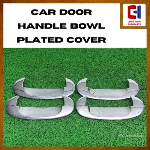 Car Door Handle Bowl Plated Cover 220mmx70mm [From Japan][Used]