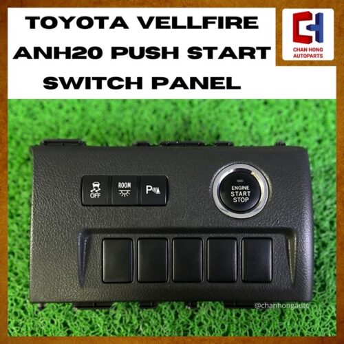 Toyota Vellfire / Alphard ANH20 Push Start Switch Panel [Original from Japan][Used]