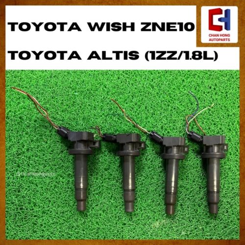 Toyota Wish [ZNE10] Toyota Altis [1ZZ] [1.8L] Ignition Plug Coil [DENSO] [USED]