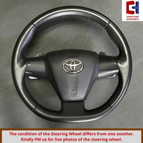 Toyota Wish ZGE20W Steering Wheel [PADDLE SHIFT] [USED]