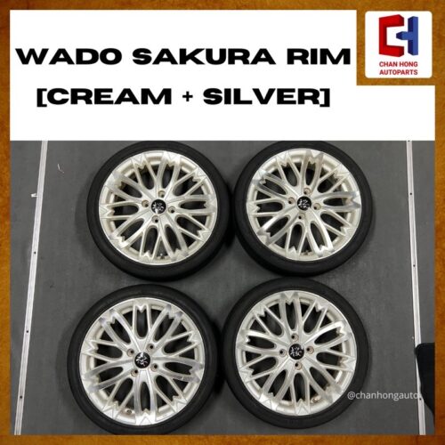 Wado SAKURA Rim [Cream + Silver][Original from Japan][Used]