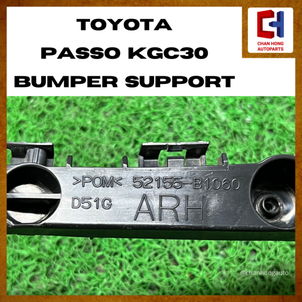 Toyota Passo KGC30 Bumper Support Bracket [52155-B1060][Original from Japan][Used] - Image 4