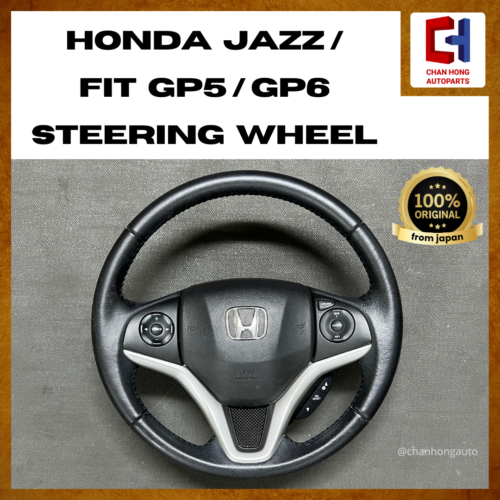 Honda Jazz / Fit GP4 / GP5 Steering Wheel [Original from Japan][Used]