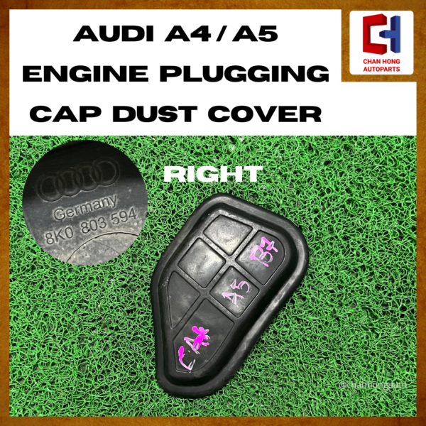 Audi A4 / A5 Engine Plugging Cap Dust Cover [8K0803593 / 8K0803594][Original from Germany][Used] - Image 4