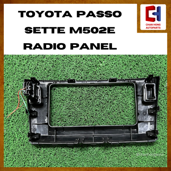 Toyota Passo Sette M502E Radio Panel [55405-B1170][Original from Japan][Used] - Image 2