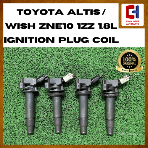 Toyota Altis / Wish ZNE10 1ZZ 1.8L Ignition Plug Coil [90919-02239][Original from Japan][Used]