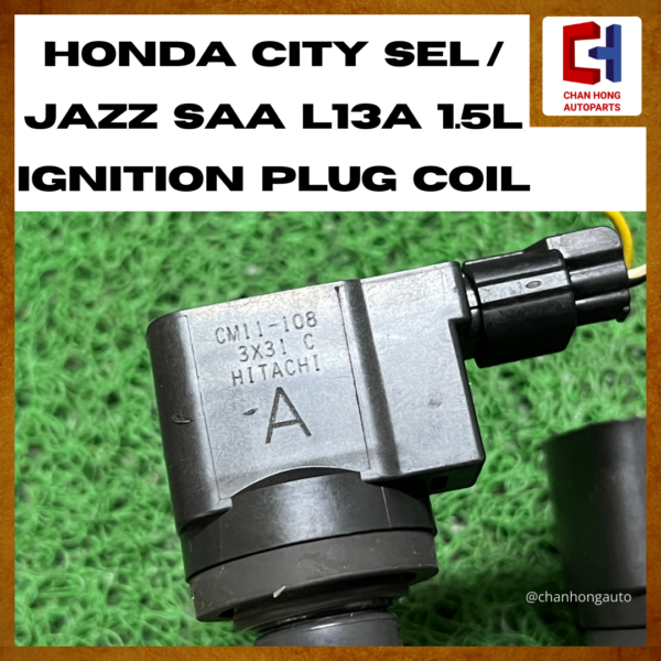 Honda City SEL / Jazz SAA L13A 1.5L Rear Ignition Plug Coil [CM11-108][Original from Japan][Used] - Image 3