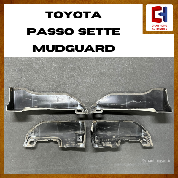 Toyota Passo Sette Mudguard [Original from Japan][Used] - Image 2