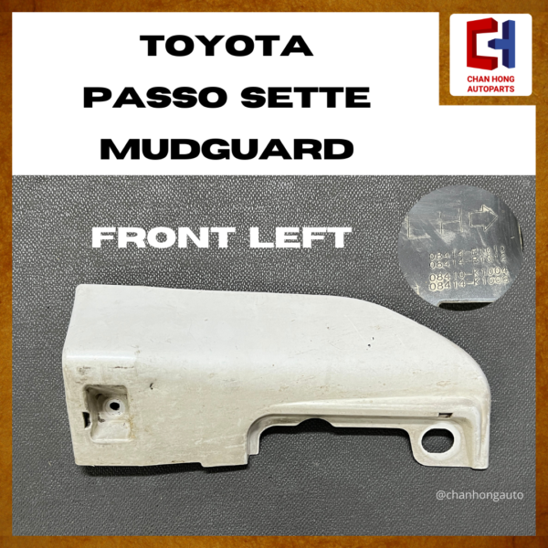 Toyota Passo Sette Mudguard [Original from Japan][Used] - Image 3