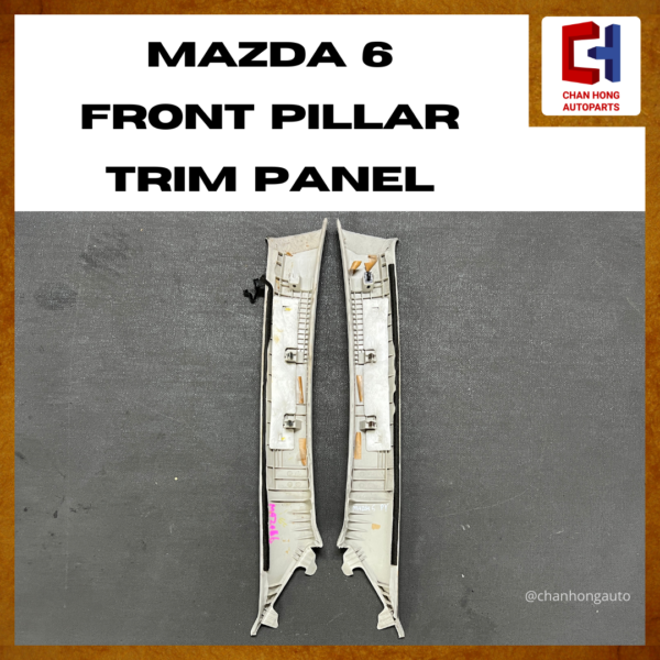 Mazda 6 Front Pillar Trim Panel [GHP9-68171 / GHP9-68161][Original from Japan][Used] - Image 2