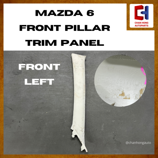 Mazda 6 Front Pillar Trim Panel [GHP9-68171 / GHP9-68161][Original from Japan][Used] - Image 5