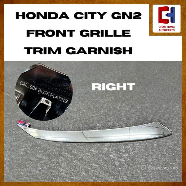 Honda City GN2 Front Grille Trim Garnish [Original from Japan][Used] - Image 5