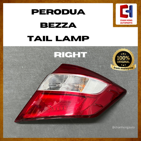 Perodua Bezza Tail Lamp [81550-BZ410][Original from Malaysia][Used] - Image 2