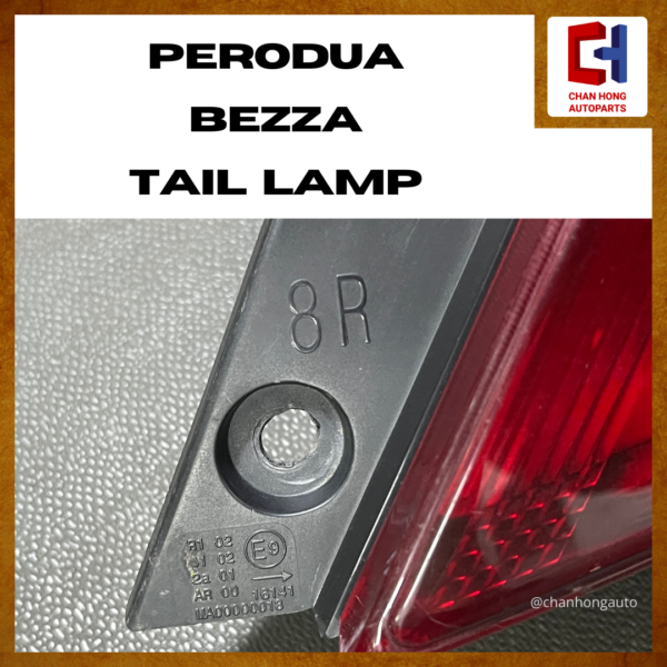 Perodua Bezza Tail Lamp [81550-BZ410][Original from Malaysia][Used] - Image 4