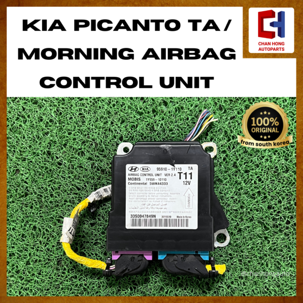 Kia Picanto TA / Morning Airbag Control Unit Module [1Y959-10110][Original from South Korea][Used]