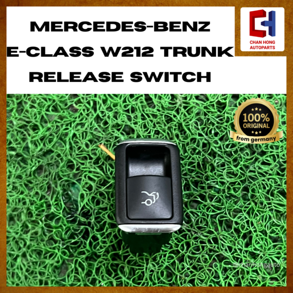 Mercedes-Benz E-Class W212 Trunk Release Switch [A2129059200][Original from Germany][Used]