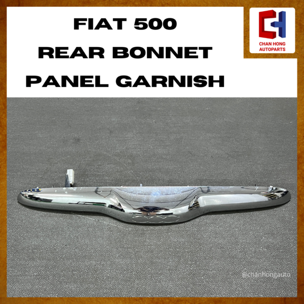 Fiat 500 Rear Bonnet Panel Garnish [Used]