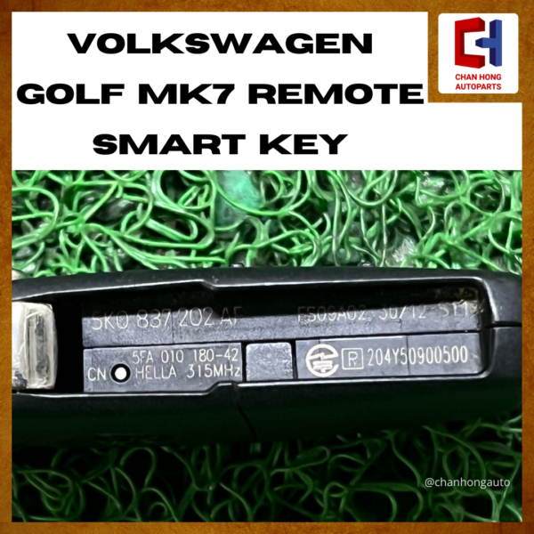 Volkswagen Golf MK7 Remote Smart Key [5K0837202AF][Original][Used] - Image 4