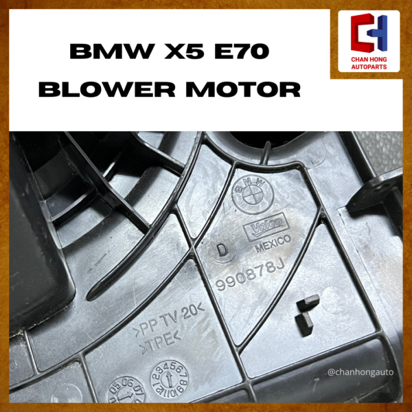 BMW X5 E70 Blower Motor [990878J][Original from Mexico][Used] - Image 2