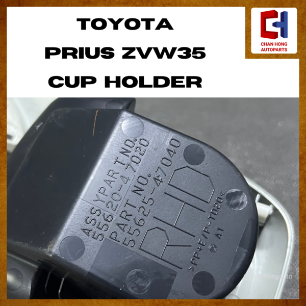 Toyota Prius ZVW35 Cup Holder [55620-47020][Original from Japan][Used] - Image 6