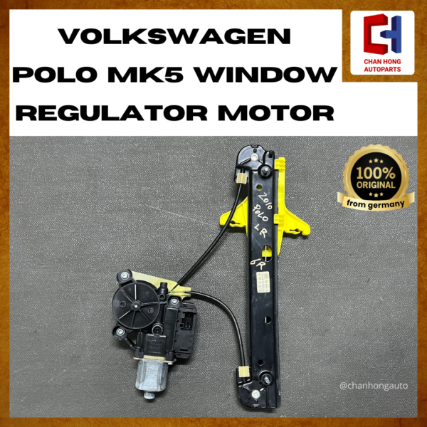 Volkswagen Polo MK5 Window Regulator Motor [6R0959811F][Original from Germany][Used]