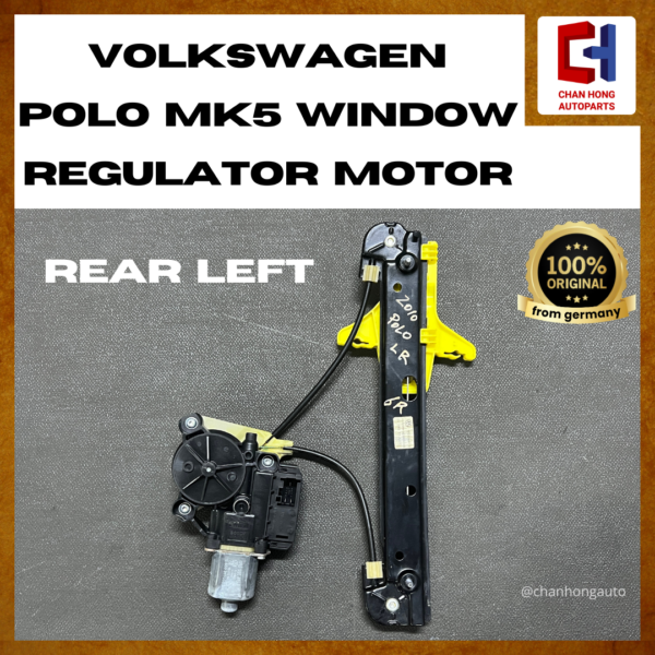 Volkswagen Polo MK5 Window Regulator Motor [6R0959811F][Original from Germany][Used] - Image 2