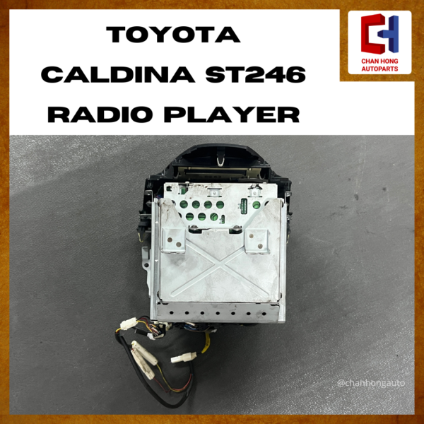 Toyota Caldina ST246 Radio Player [86410-21040][Original from Japan][Used] - Image 4