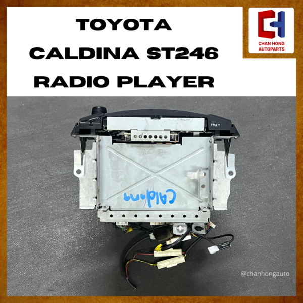 Toyota Caldina ST246 Radio Player [86410-21040][Original from Japan][Used] - Image 5