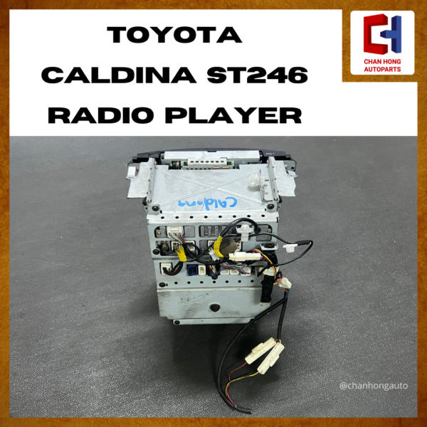 Toyota Caldina ST246 Radio Player [86410-21040][Original from Japan][Used] - Image 6