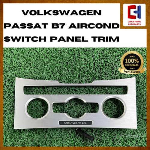 Volkswagen Passat B7 Aircond Switch Panel Trim [3AA863082A][Original from Turkey][Used]