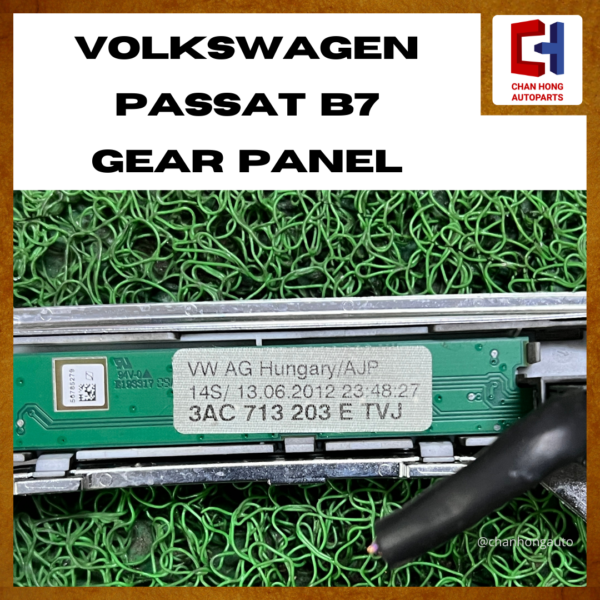 Volkswagen Passat B7 Gear Panel [3AC713203E][Original from Hungary][Used] - Image 3