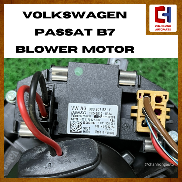 Volkswagen Passat B7 Blower Motor [1K2820015G][Original from Czechia][Used] - Image 5