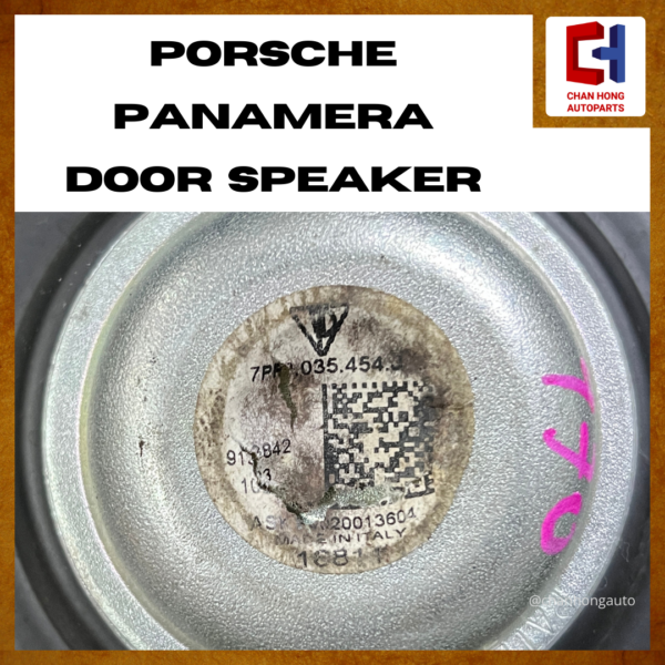 Porsche Panamera Door Speaker [7PP035454J][Original from Italy][Used] - Image 2