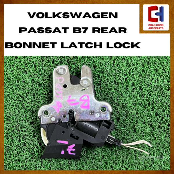 Volkswagen Passat B7 Rear Bonnet Latch Lock [4F5827505D][Original from Czechia][Used] - Image 2